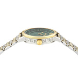 Versace Green Round Dial Analog Women Watch - VE0A00325