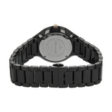 Titan Black Dial Black Ceramic Strap Watch 90014KC02