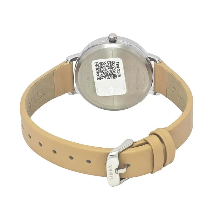 TIMEX Women Silver Round Dial Analog Watch - TWEL15817 - KRISHNA WATCH COMPANY