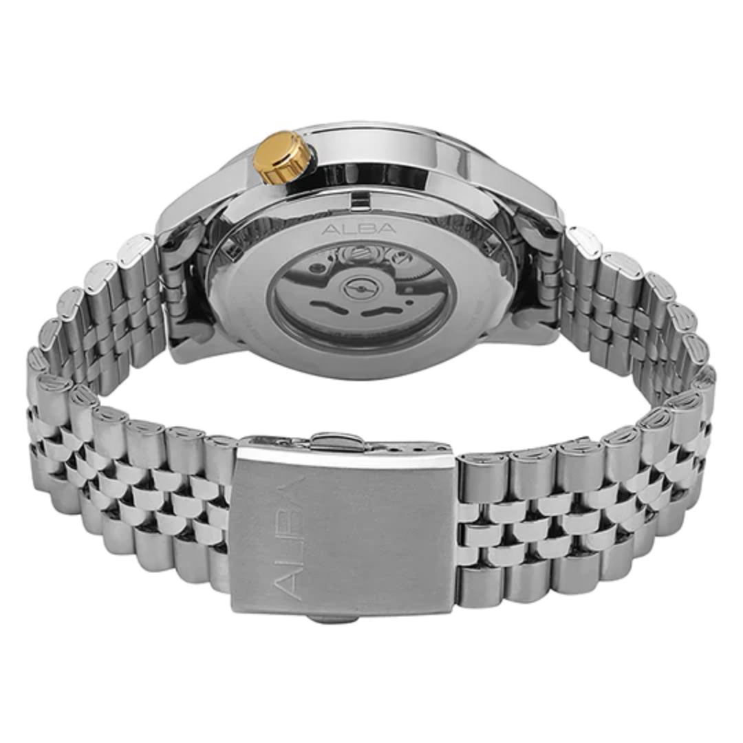 Alba Blue Dial Mechanical - AL4185X1 - KRISHNA WATCH COMPANY