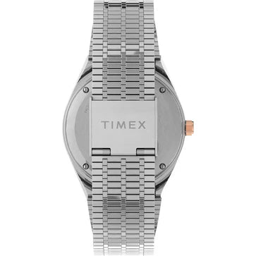 Timex 3 Hands Women's Analog Silver Dial Coloured Quartz Watch, Round Dial With 36 Mm Case Width - TW2U95600UJ - KRISHNA WATCH COMPANY