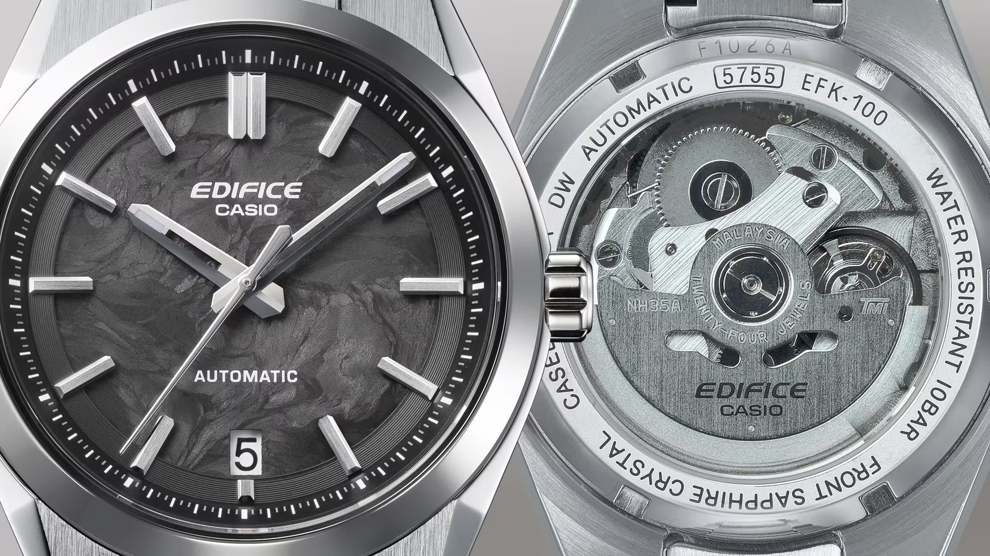 Casio Edifice Automatic Men - EFK-100CD-1ADR - ED669 - KRISHNA WATCH COMPANY
