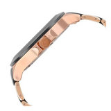 Titan Quartz Multifunction Black Dial Stainless Steel & Ceramic Strap Watch for Men 90089KD02