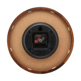 Titan Classic Brown Colour Wooden Wall Clock with Silent Sweep - W0063WA01 - KRISHNA WATCH COMPANY