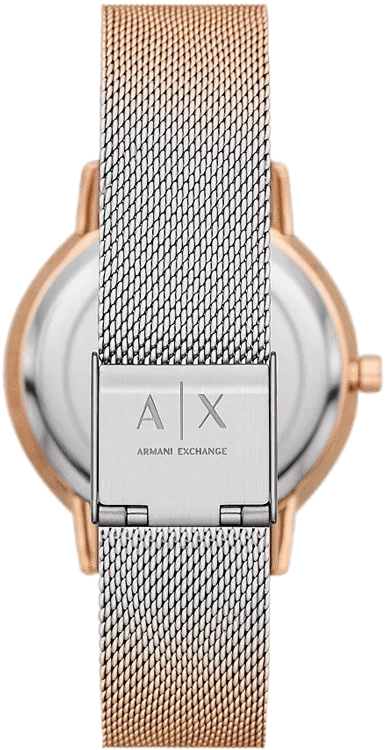 ARMANI EXCHANGE Rose Gold Two Tone Watch-AX5617 - KRISHNA WATCH COMPANY