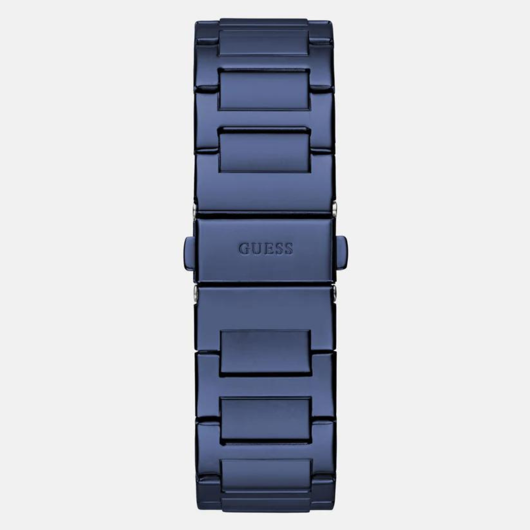 Guess Male Blue Chronograph Stainless Steel Watch GW0631G3 - KRISHNA WATCH COMPANY