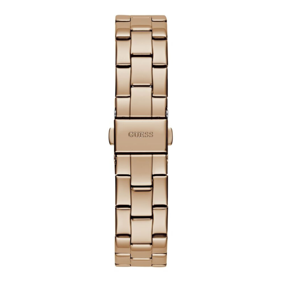 Guess Ladies Watch Wristwatch Tri Plaque Stainless Steel Rose Gold GW0675L3 - KRISHNA WATCH COMPANY