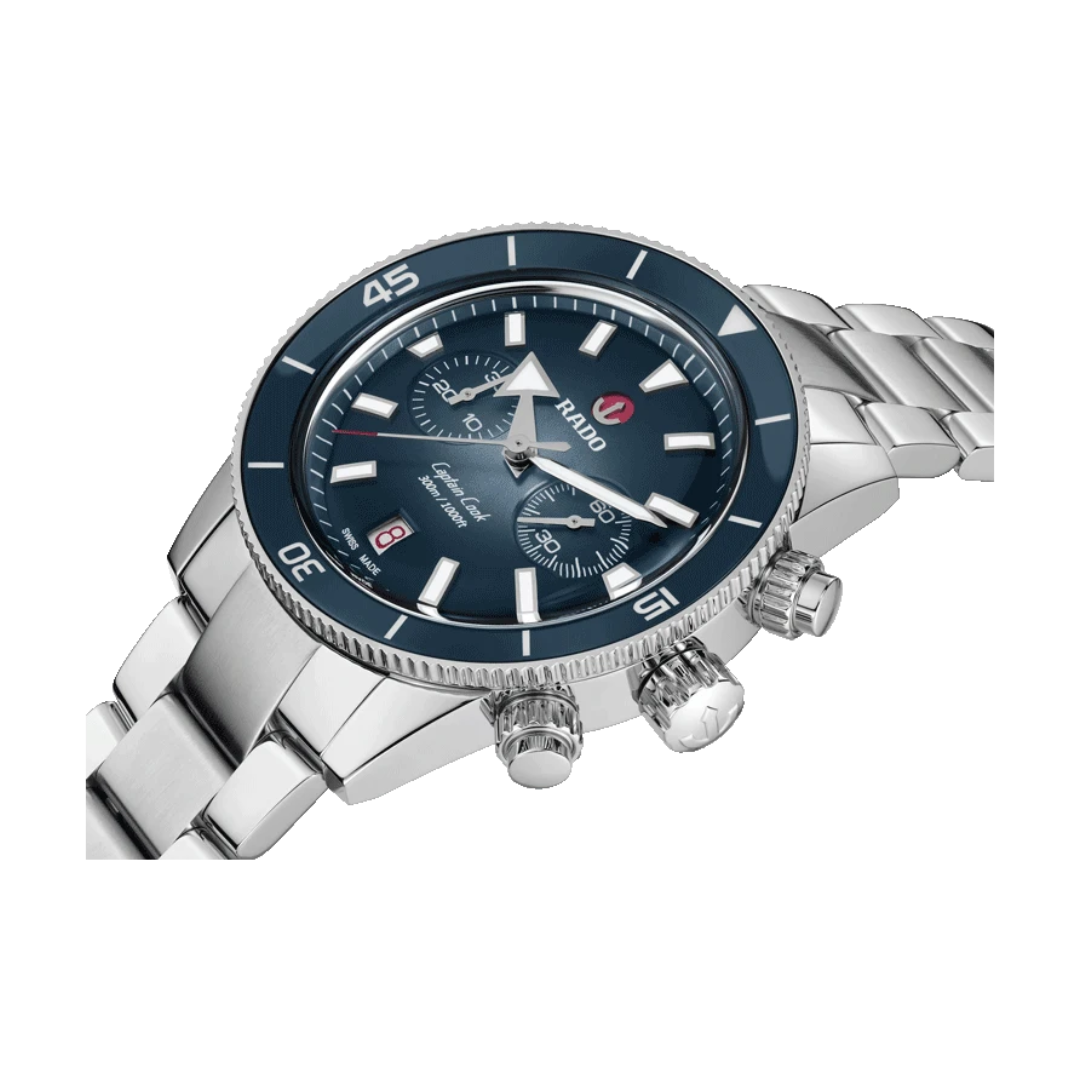 RADO Captain Cook Automatic Chronograph R32145208 - KRISHNA WATCH COMPANY