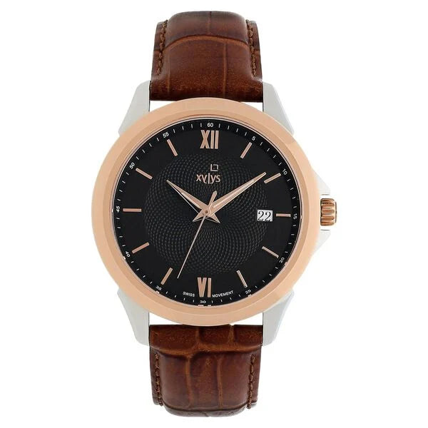 Xylys Swiss Analog Watch for Men - 40020KL01E - KRISHNA WATCH COMPANY
