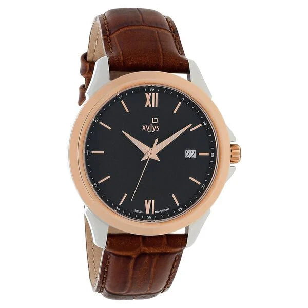 Xylys Swiss Analog Watch for Men - 40020KL01E - KRISHNA WATCH COMPANY