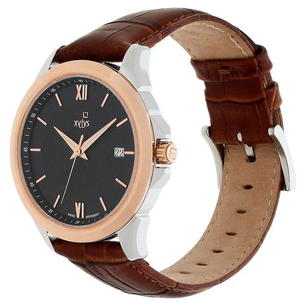 Xylys Swiss Analog Watch for Men - 40020KL01E - KRISHNA WATCH COMPANY