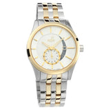 Xylys Offsets Swiss Analog Stainless Steel Silver Dial Watch for Men 40024bm01e