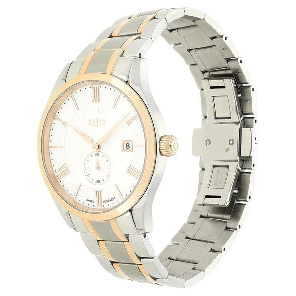 Xylys Swiss Analog Stainless Steel Silver Dial Watch for Men 40037km01e - KRISHNA WATCH COMPANY