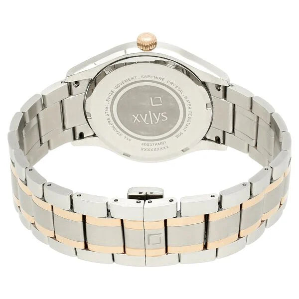 Xylys Swiss Analog Stainless Steel Silver Dial Watch for Men 40037km01e - KRISHNA WATCH COMPANY