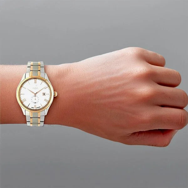 Xylys Swiss Analog Stainless Steel Silver Dial Watch for Men 40037km01e - KRISHNA WATCH COMPANY