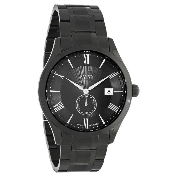Xylys Swiss Analog Stainless Steel Black Dial Watch for Men 40037nm01e - KRISHNA WATCH COMPANY