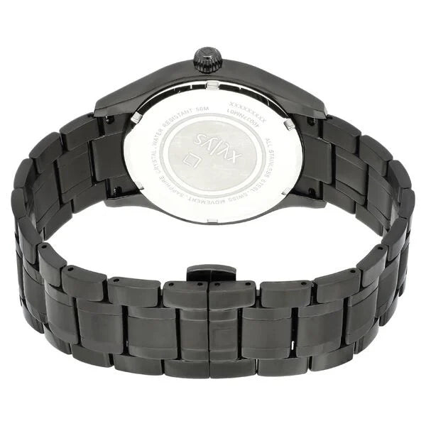Xylys Swiss Analog Stainless Steel Black Dial Watch for Men 40037nm01e - KRISHNA WATCH COMPANY