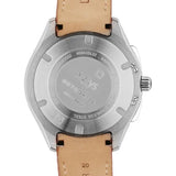 Xylys Swiss Chronograph Brown Leather Strap Black Dial Watch For Men 40043sl02