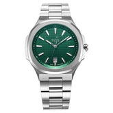 Xylys Integra Swiss Analog Stainless Steel Green Dial Watch for Men - NT40058SM02E
