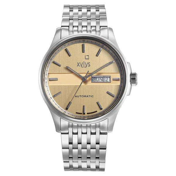 Xylys Automatic Stainless Steel Strap Watch For Men 40062sm02e - KRISHNA WATCH COMPANY
