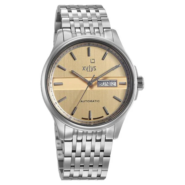 Xylys Automatic Stainless Steel Strap Watch For Men 40062sm02e - KRISHNA WATCH COMPANY