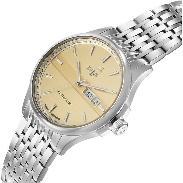 Xylys Automatic Stainless Steel Strap Watch For Men 40062sm02e - KRISHNA WATCH COMPANY