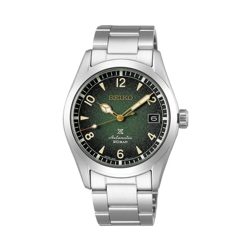 SEIKO Prospex Alpinist Green Dial Men's Watch - SPB155J1 - KRISHNA WATCH COMPANY