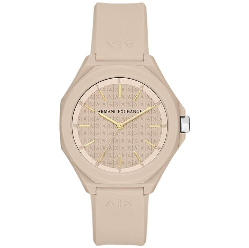 Armani Exchange Analog Beige Dial Women's Watch-AX4603