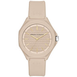 Armani Exchange Analog Beige Dial Women's Watch-AX4603