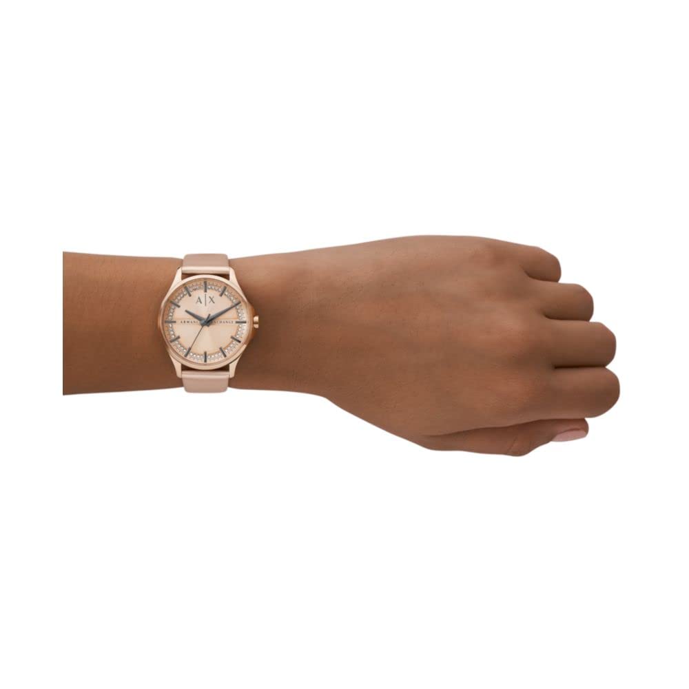 Armani Exchange Analog Rose Gold Dial Women's Watch-AX5272 - KRISHNA WATCH COMPANY