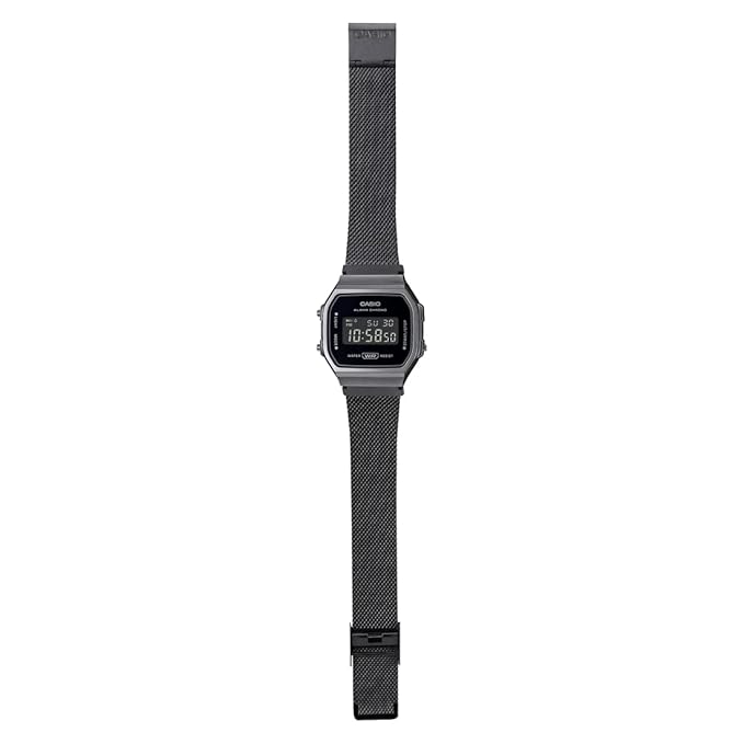 CASIO Grey Digital - Unisex Watch VINTAGE A168WEMB-1BDF - D259 - KRISHNA WATCH COMPANY