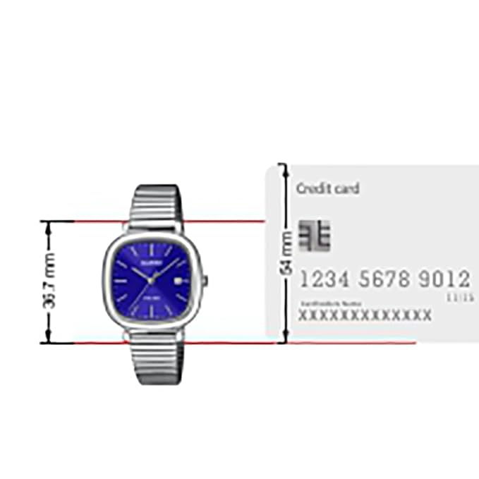 CASIO Standard Analogue Watch LTP-B166D-2AVDF - A2462 - KRISHNA WATCH COMPANY