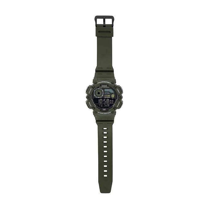 Casio Men's Black Digital Resin Watch Youth WS-1500H-3BVDF - D350 - KRISHNA WATCH COMPANY