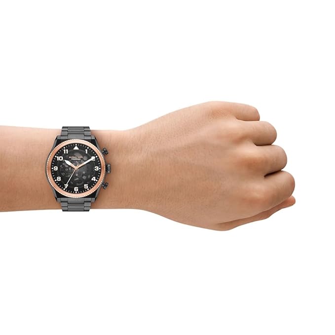 Michael Kors PANORAMA Automatic Men 44 mm MK9219 - KRISHNA WATCH COMPANY