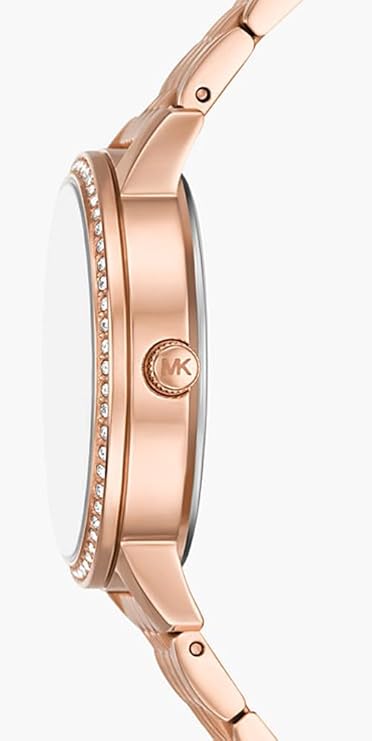 Michael Kors Melissa Rose Gold Stainless Steel Women's Watch MKO1081 - KRISHNA WATCH COMPANY