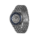 Boss Men Principle Skeleton Blue Round Dial Analog Watch - 1514254