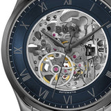 Boss Men Principle Skeleton Blue Round Dial Analog Watch - 1514254