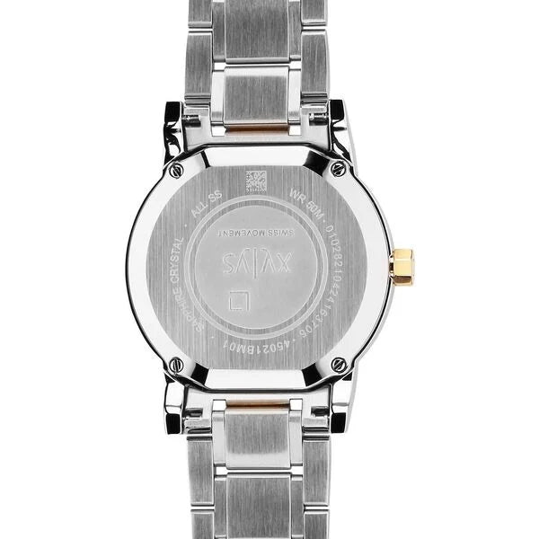 Xylys Ethereum Swiss Analog Stainless Steel Green Dial Watch for Women 45021bm01e - KRISHNA WATCH COMPANY