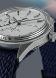 Timex Marlin Jet Automatic 38mm Fabric Strap Watch TW2V72300U9 - KRISHNA WATCH COMPANY