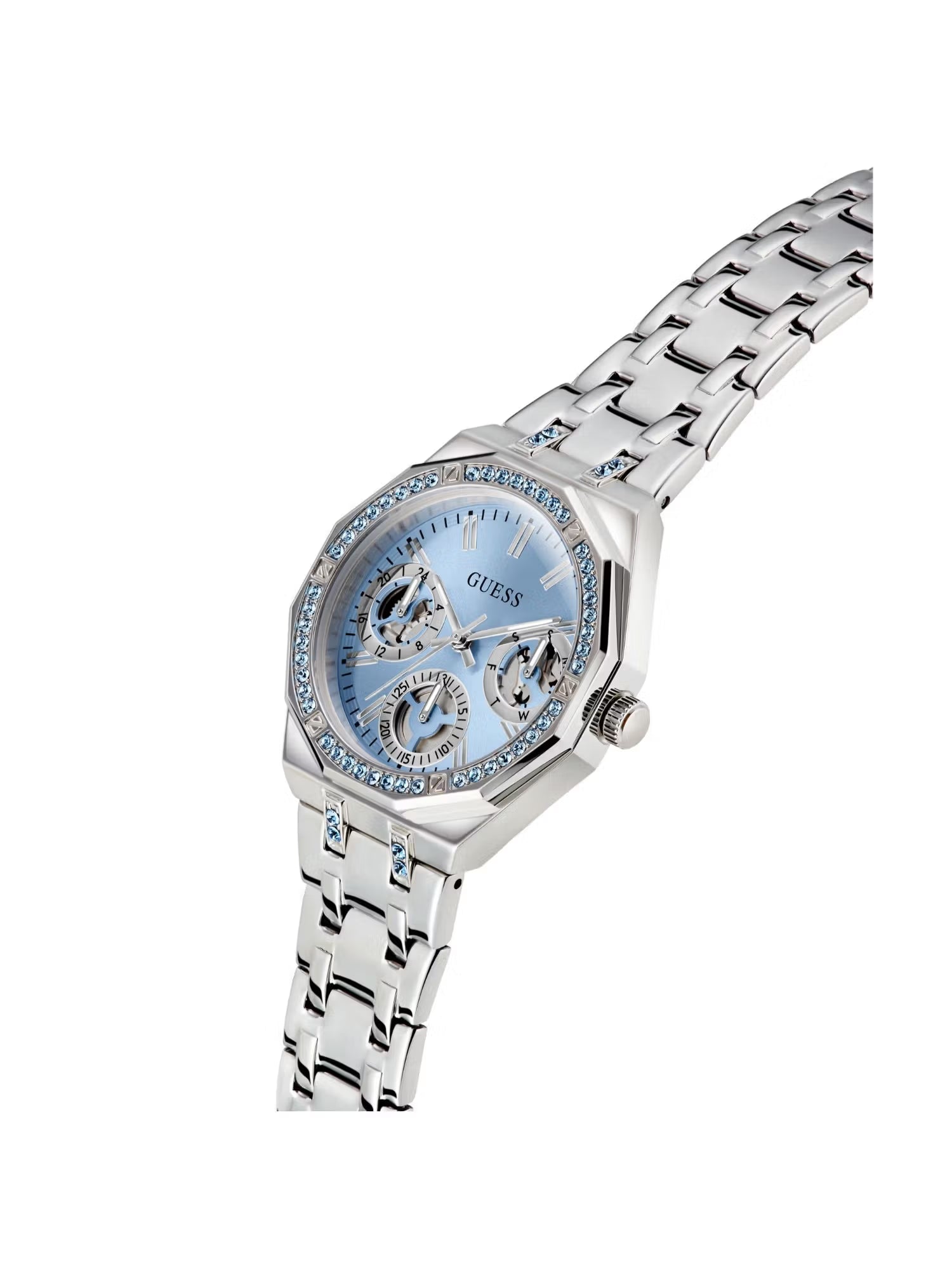 Guess Quinn Multifunction Analog Watch For Women GW1009L1 - KRISHNA WATCH COMPANY