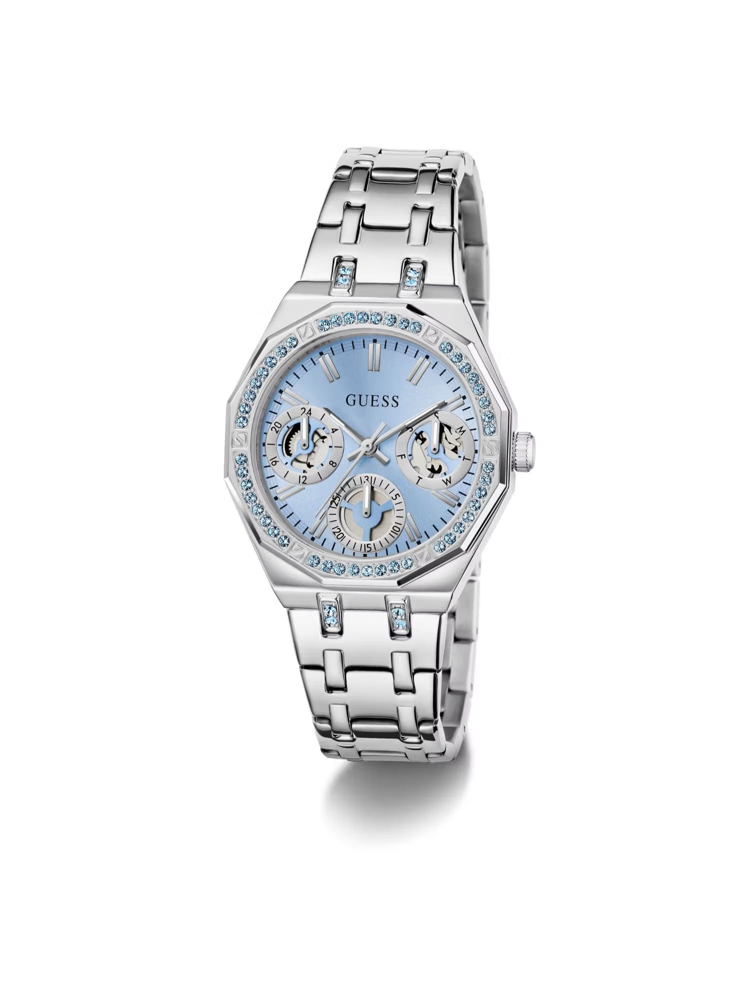 Guess Quinn Multifunction Analog Watch For Women GW1009L1 - KRISHNA WATCH COMPANY