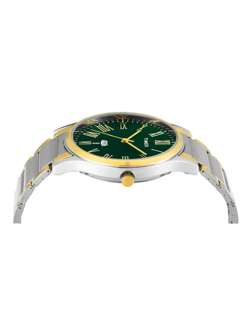 Timex Full Roman Green Dial Astrological Men's Watch - TW000R470 - KRISHNA WATCH COMPANY