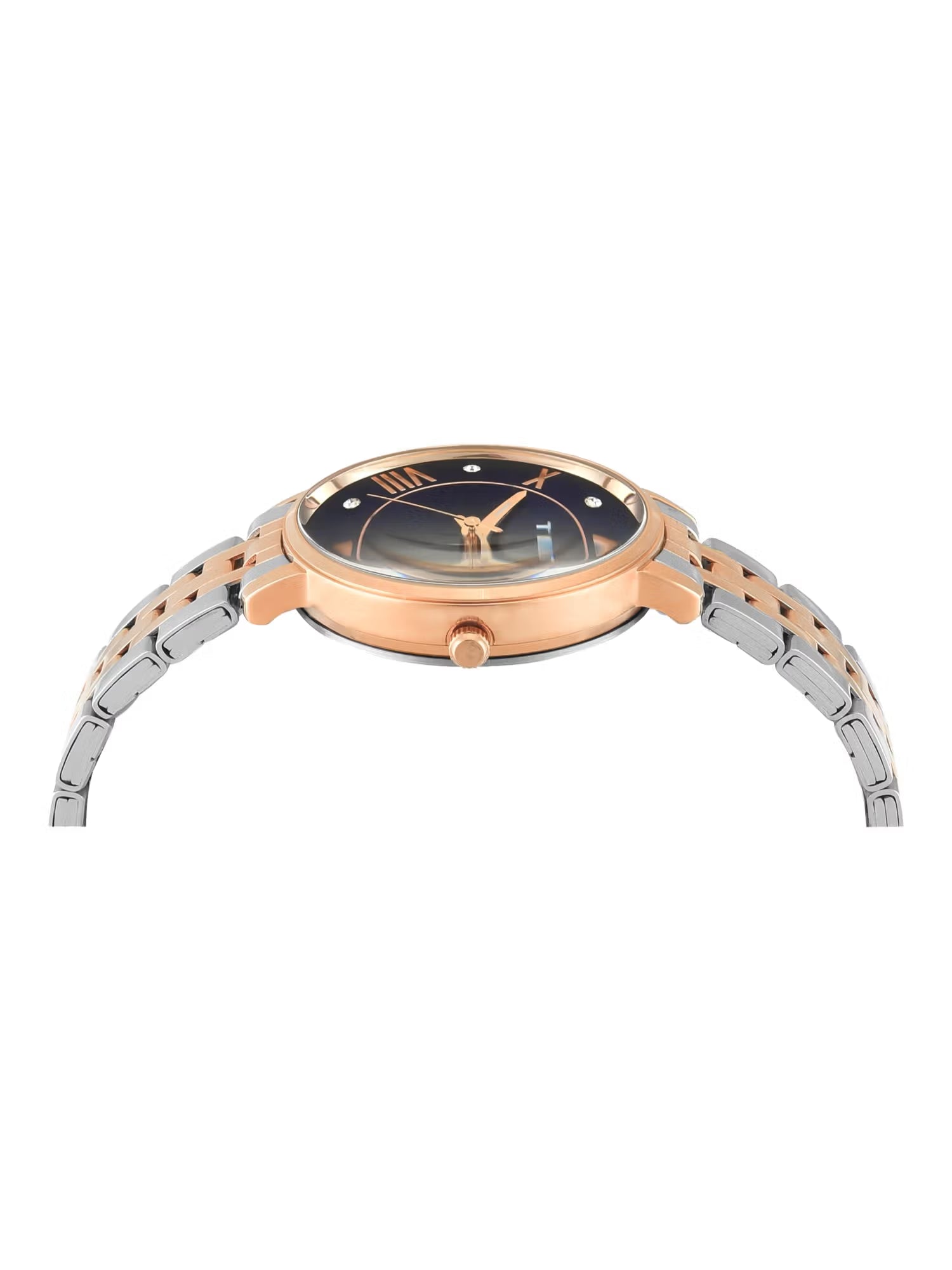 Timex Blue Dial with Roman Numbers ASTROLOGICAL Women's Watch - TWEL19110 - KRISHNA WATCH COMPANY