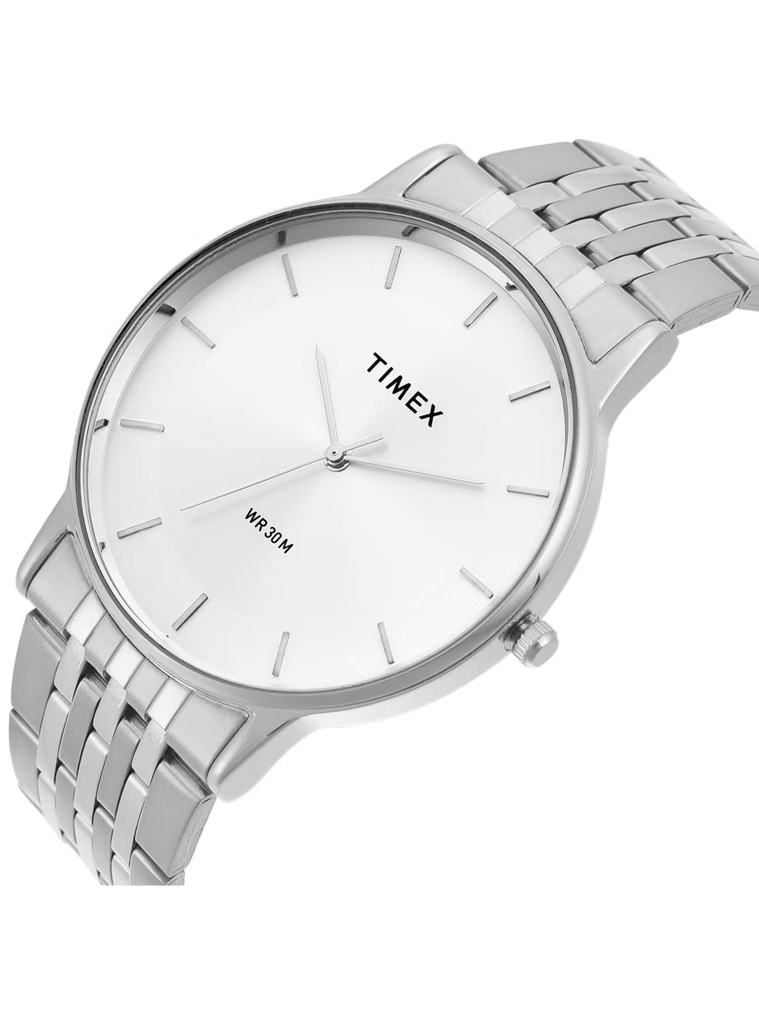 Timex Trendline Round 21mm Silver Dial Analog Men Watch - TWTG12000 - KRISHNA WATCH COMPANY