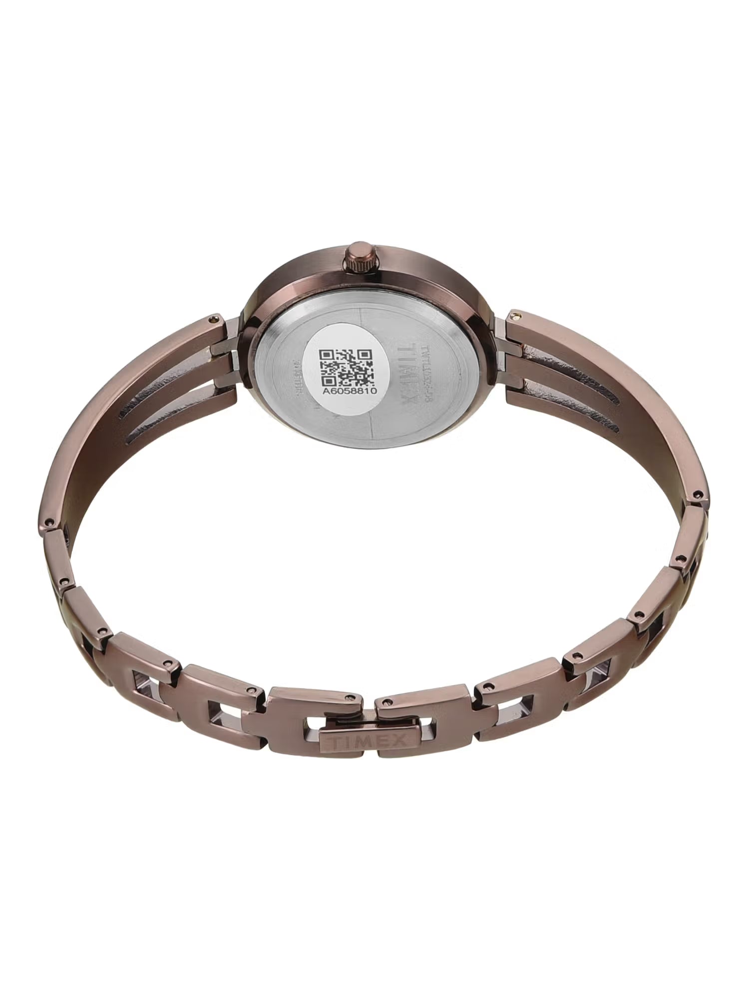 Timex Women Brown Round Analog Brass Dial Watch- TWTL10313 - KRISHNA WATCH COMPANY