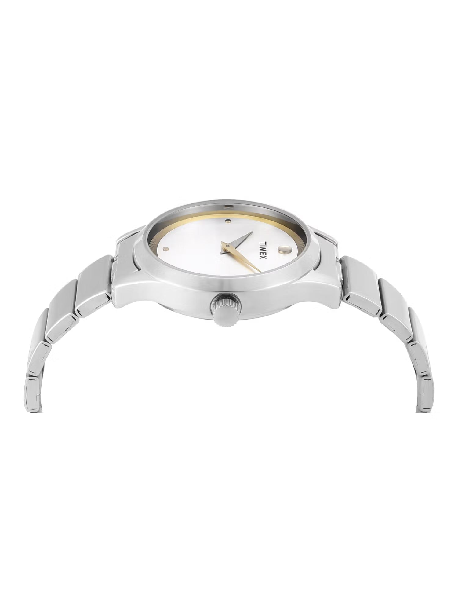 TIMEX Silver Round Dial Analog Womens Watch - TWTL13700 - KRISHNA WATCH COMPANY