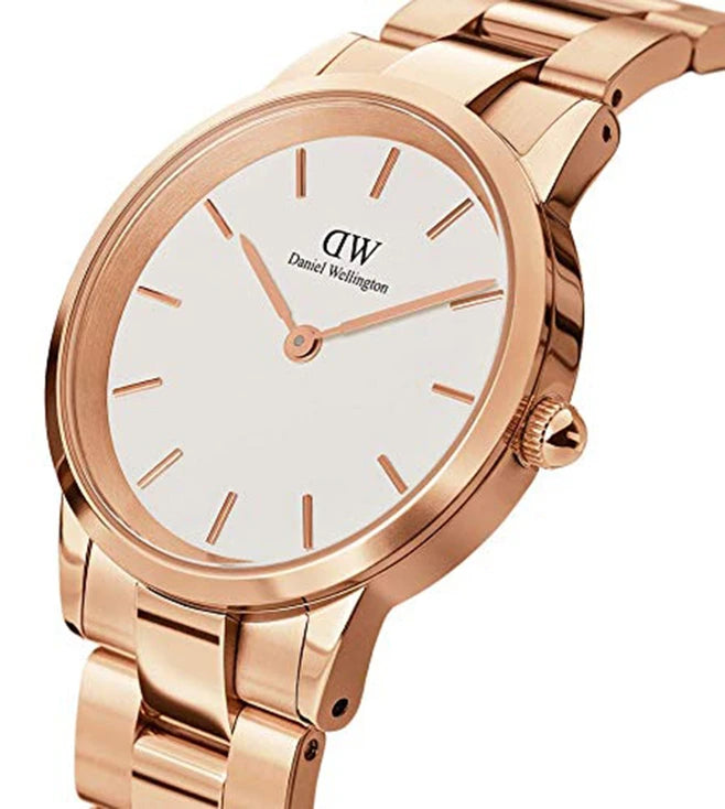 DANIEL WELLINGTON Iconic Link Watch for Men DW00100343 - KRISHNA WATCH COMPANY