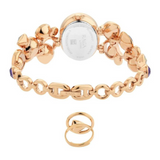 Titan Raga Moments Of Joy Mother of Pearl Dial Women Watch With Metal Strap 95126WM01F