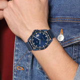 Tommy Hilfiger Stainless Steel Analog Blue Dial Men's Watch-NDTH1791911W - KRISHNA WATCH COMPANY