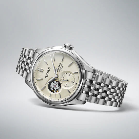 Seiko Presage Classic Series Shiro-iro Open heart - SPB469J1 - KRISHNA WATCH COMPANY